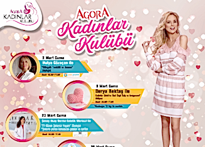 AGORA KADINLAR KULÜBÜ'NDE SÖYLEŞİ